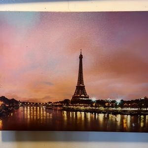 Paris Eiffel Tower painting
